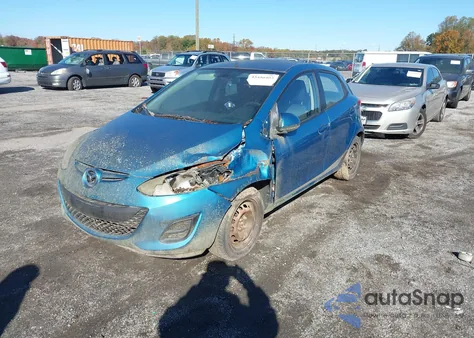 2012 Mazda Mazda2 Sport z USA, uszkodzony, nr VIN JM1DE1KY4C0143128